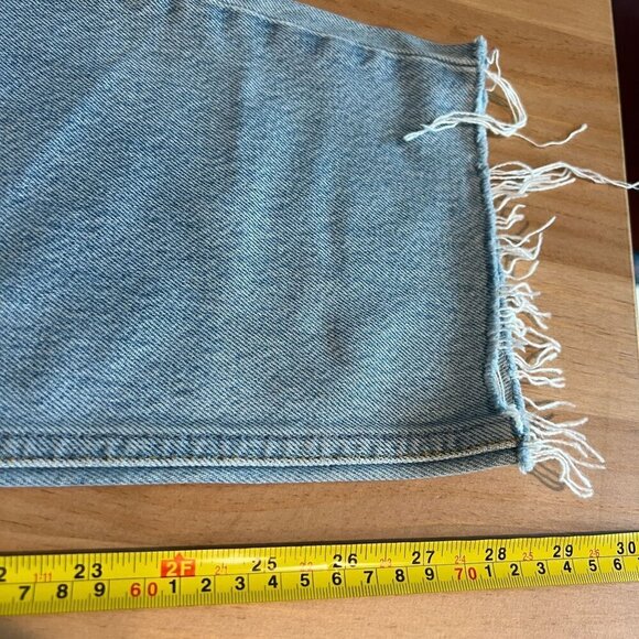 Boyish The TOBY High Waisted Relaxed Tapered Jeans Sz 26 in BLUE PLANET - Picture 11 of 11